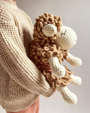 Supermiękka maskotka Baranek