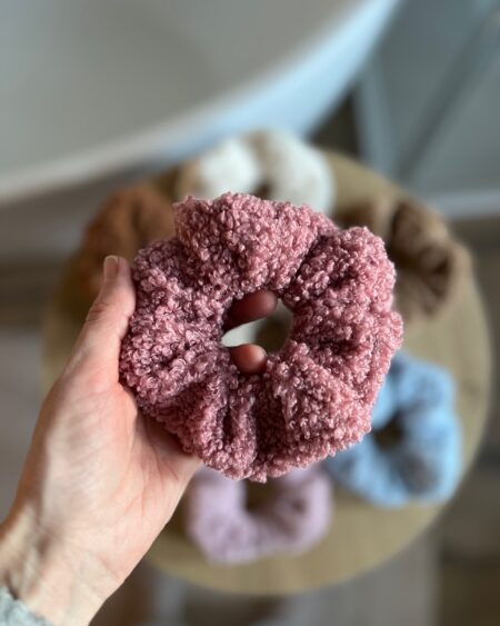 Scrunchie RÓŻOWA