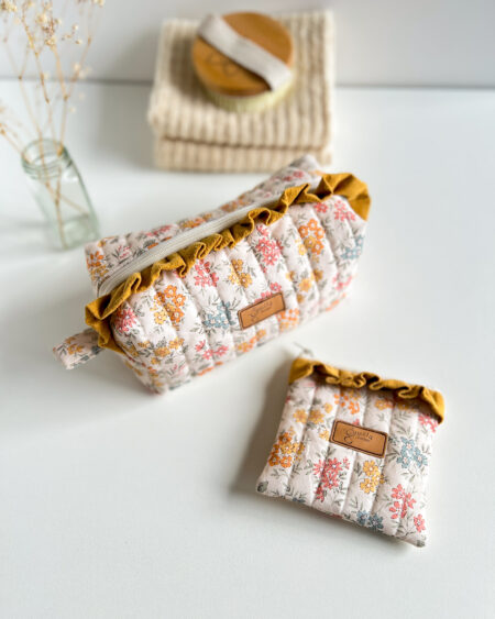 Kosmetyczka z falbanką + mini